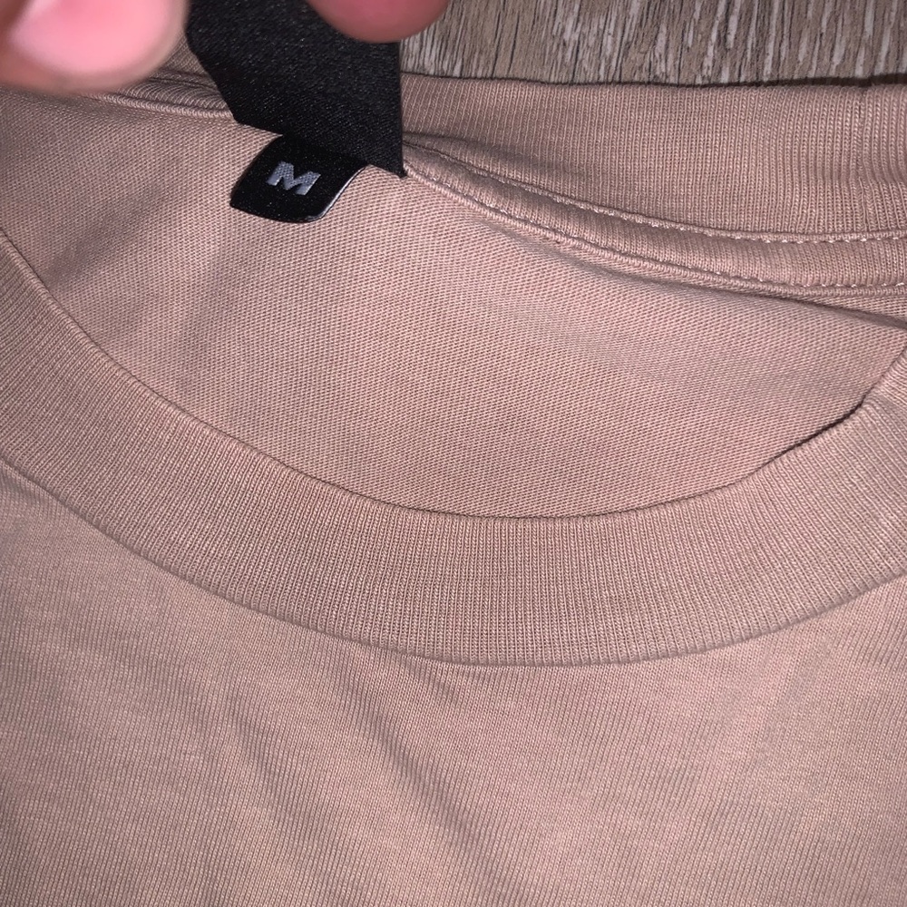 Brain Dead Heatwave Long Sleeve T-shirt Tan Size: Medium - Picture 6 of 7